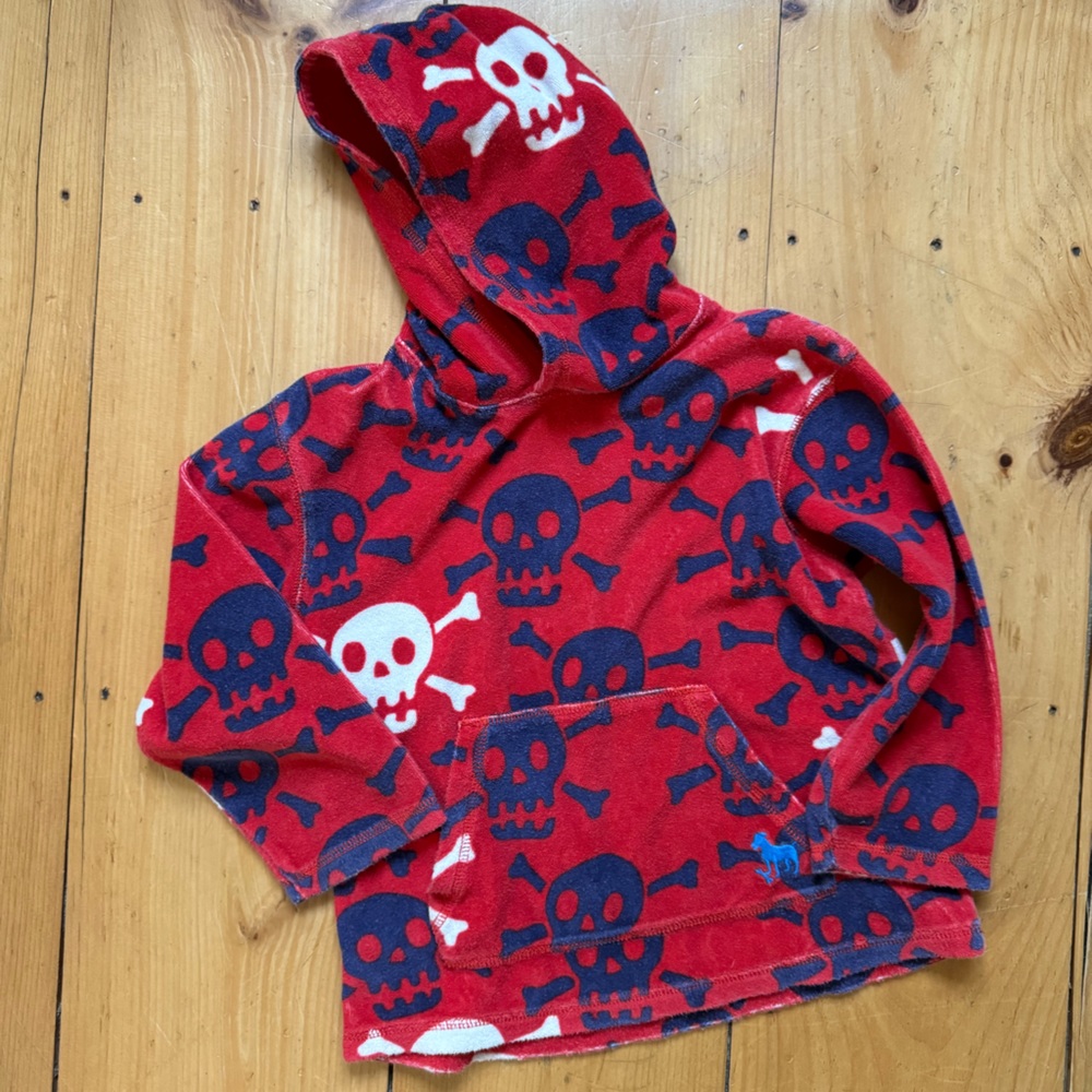 Mini Boden EUC terry pullover sweatshirt